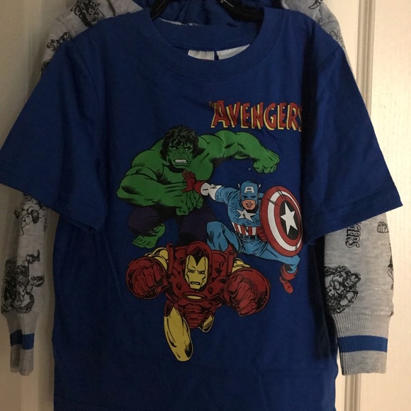 Sweat shirt + tee combo - Picture 2 of 2